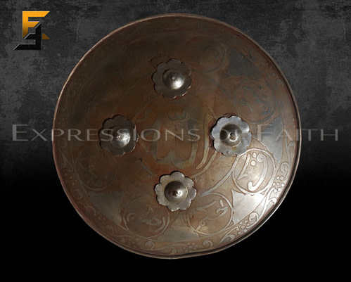 AS001 Antique Shield 001 500x401 - Indo Persian Mugal Dhal Shield